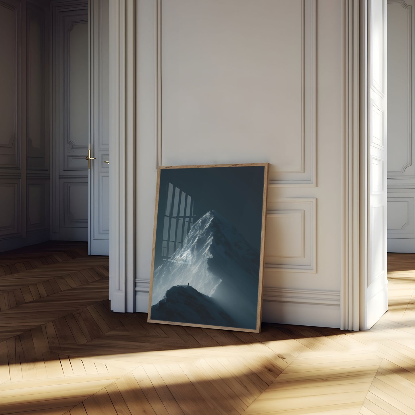 Solitaire Bergtop Veroverings Poster