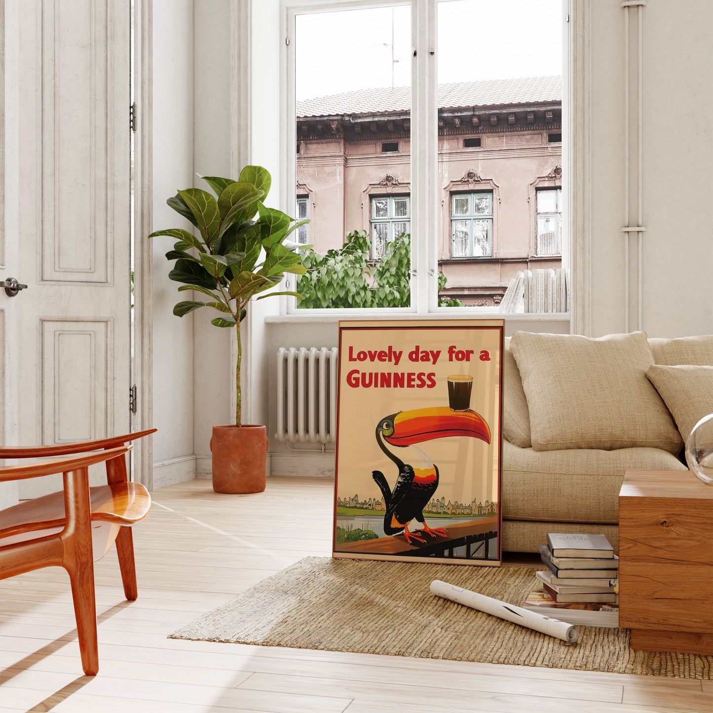 Lovely Day for Guinness Poster