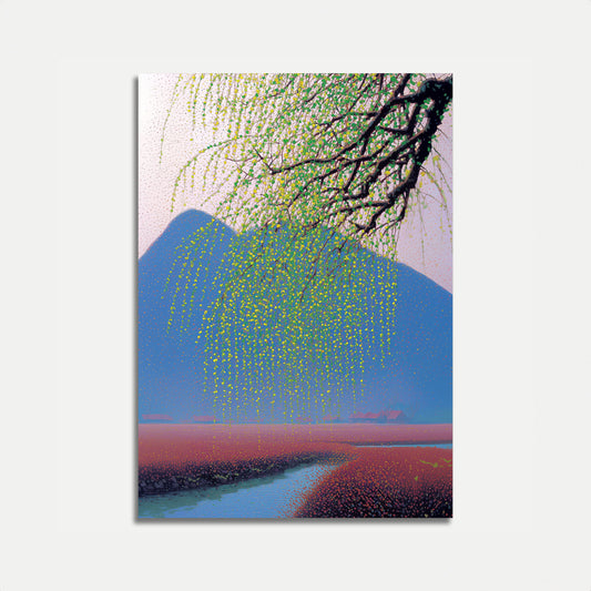 Poster di Paesaggio Montano del Salice Piangente