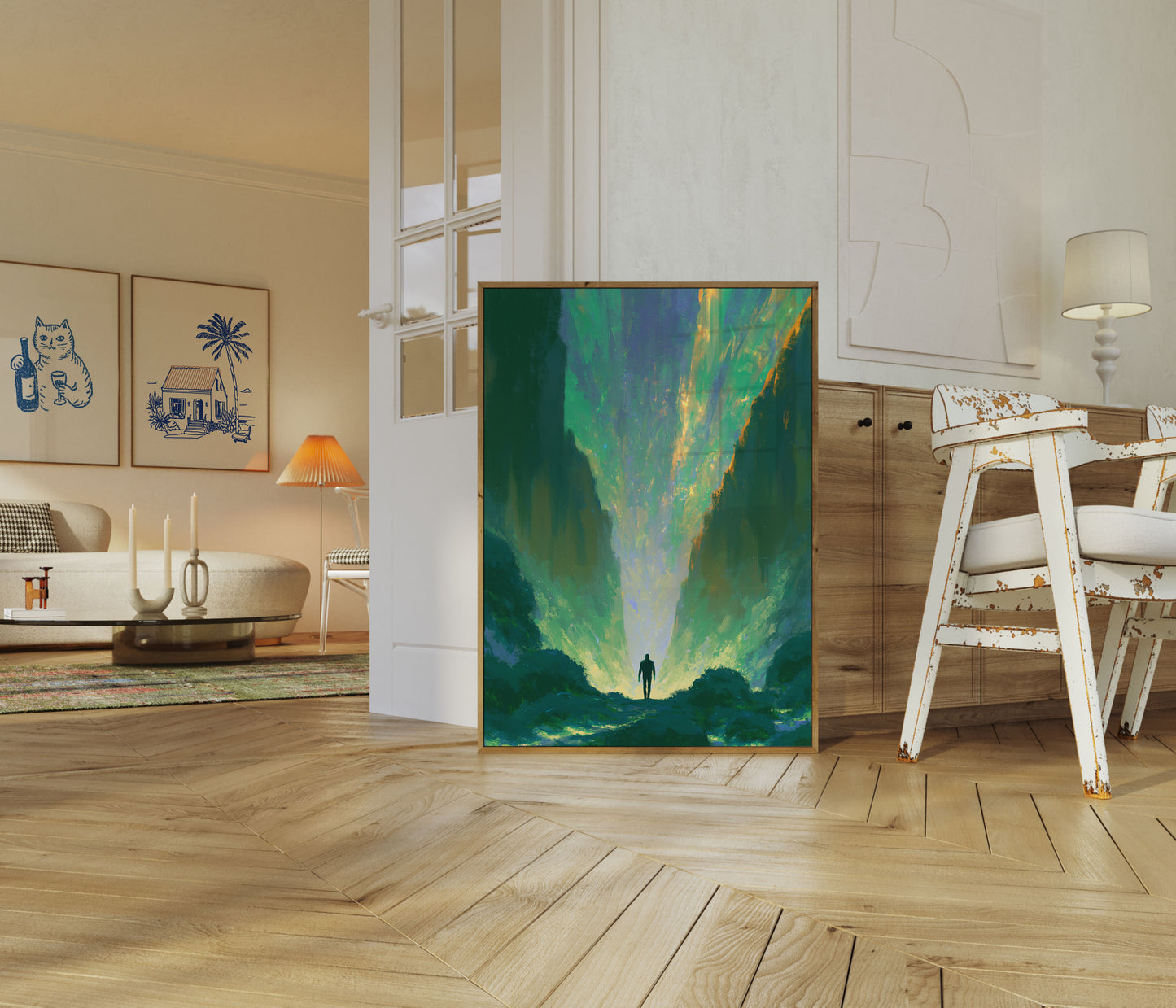Viaggio Spirituale Luce Poster