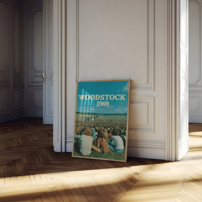 Woodstock 1969 Music Festival Poster