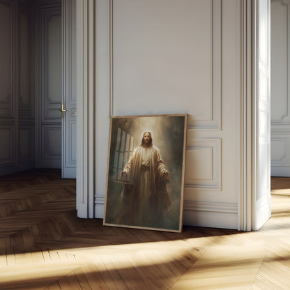 Divine Light of Faith Poster
