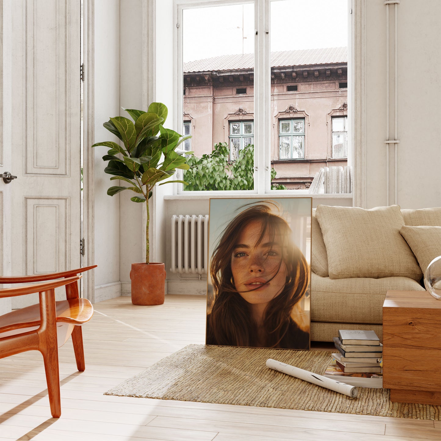 Golden Hour Radiance Poster