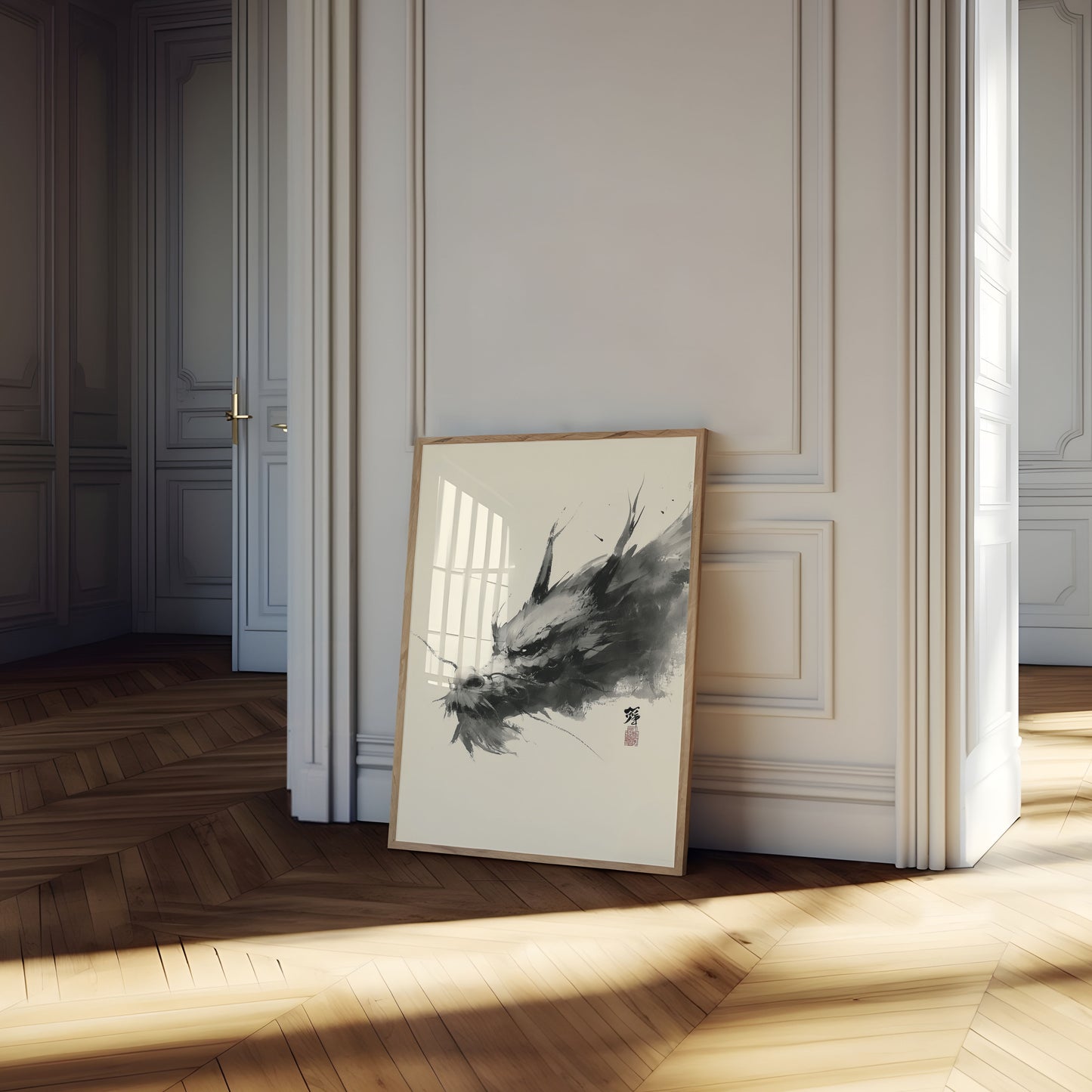 Mystic Dragon Spirit Poster