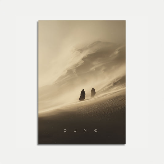 Desert Journey Dune Poster