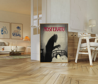 Nosferatu Stín – Klasický hororový plakát