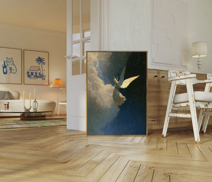 Angel Ascending to Heaven Poster