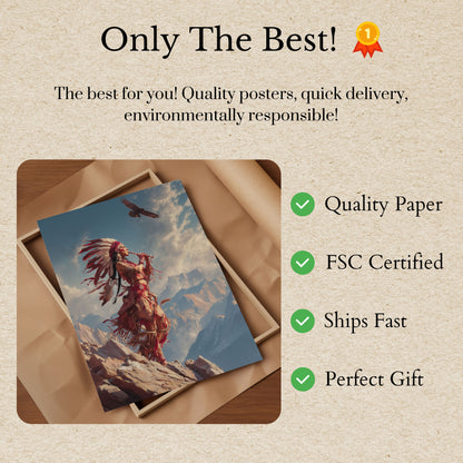 Mountain Spirit Harmony Poster