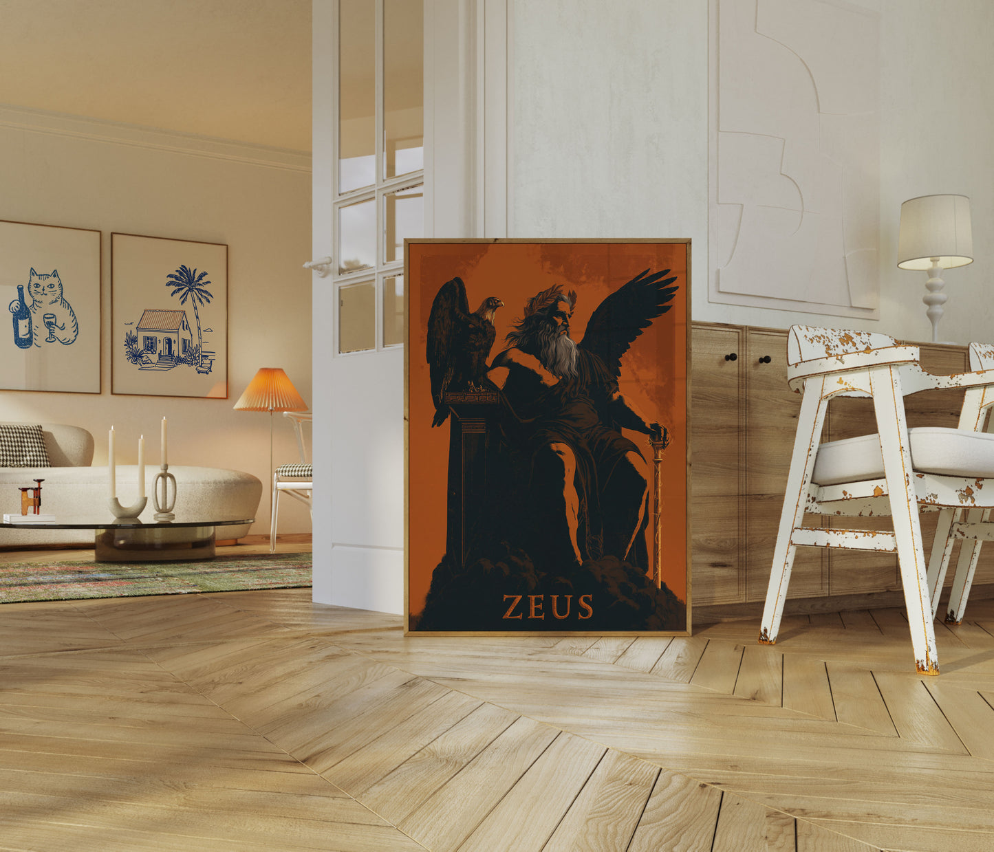 Zeus King of Gods Poster