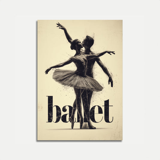 Elegant Ballet Dansposter
