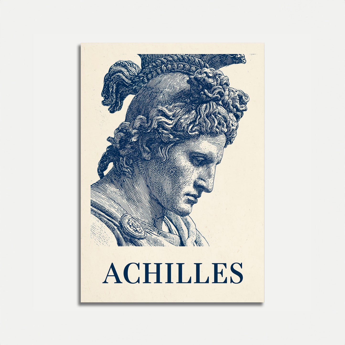 Achilles – starověký válečník plakát