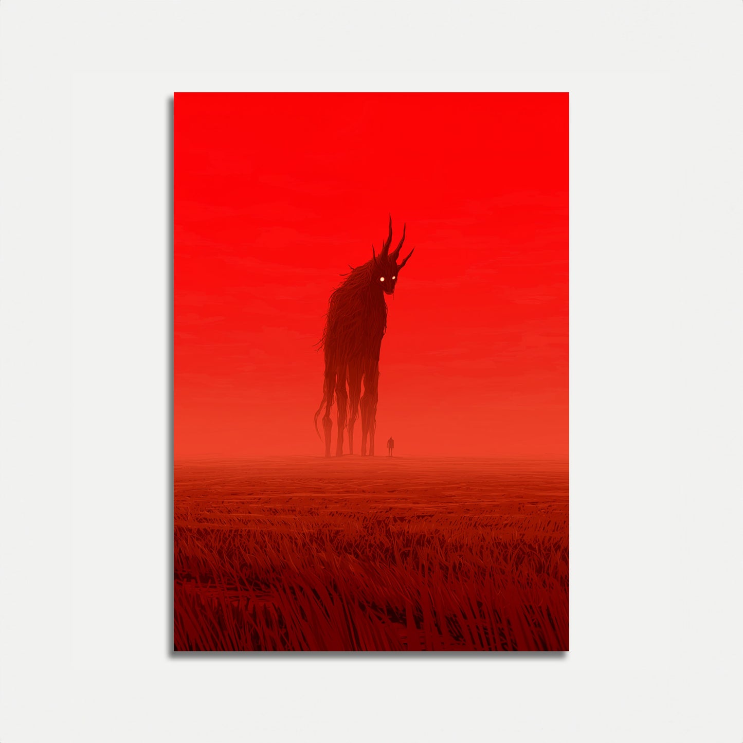 Crimson Sentinel Nightmare Poster