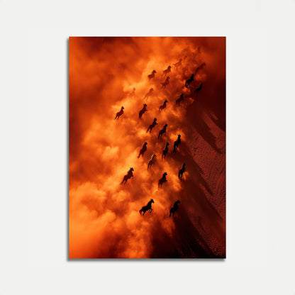 Horses of Flame Poster