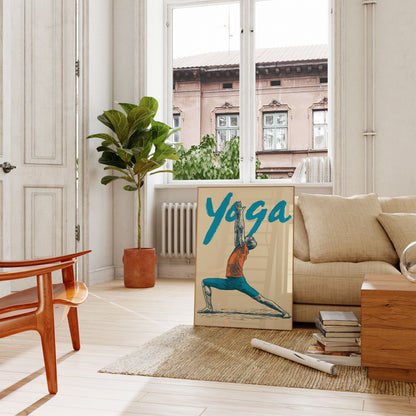 Levendig Yoga Flow Poster