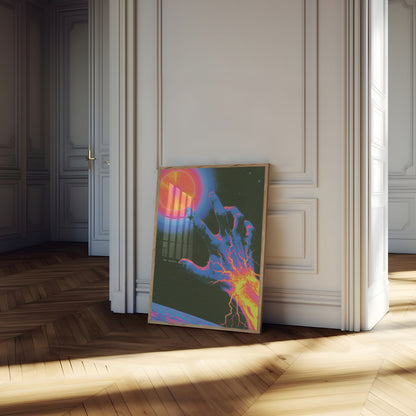 Poster Energia Cosmica della Mano