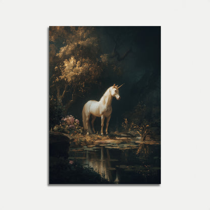 Poster della Foresta di Unicorni Mistici