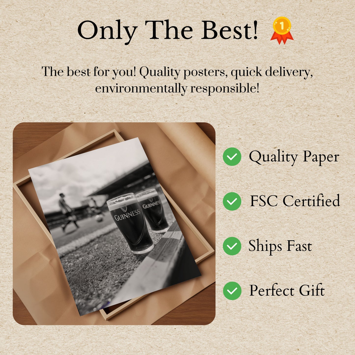 Guinness Stadium Sideline Poster