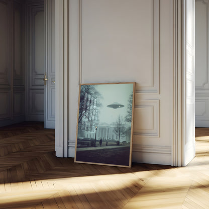 UFO White House Encounter Poster