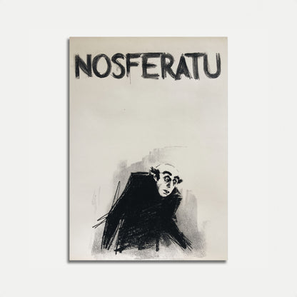 Nosferatu Klassisk Gyserplakat