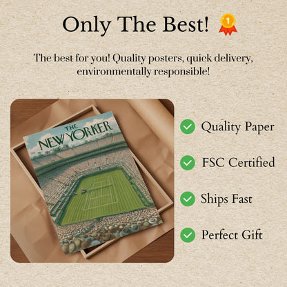 Wimbledon Tennis Championship Poster