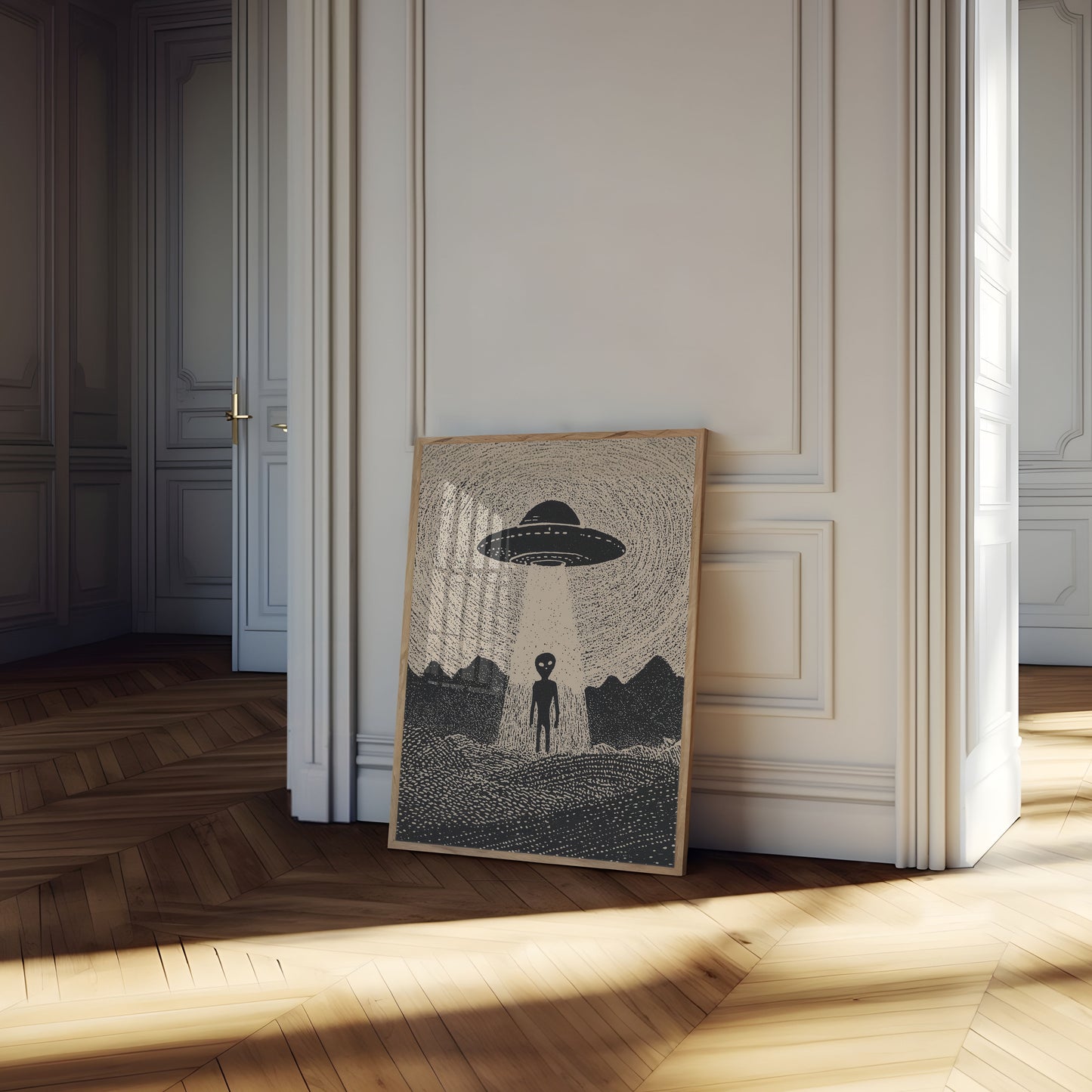 Kosmiczne Spotkanie z Kosmitą - Plakat