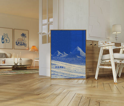 Posters: Kamelkaravane under stjernerne