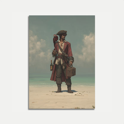 Lone Pirate's Caribbean Adventure Poster