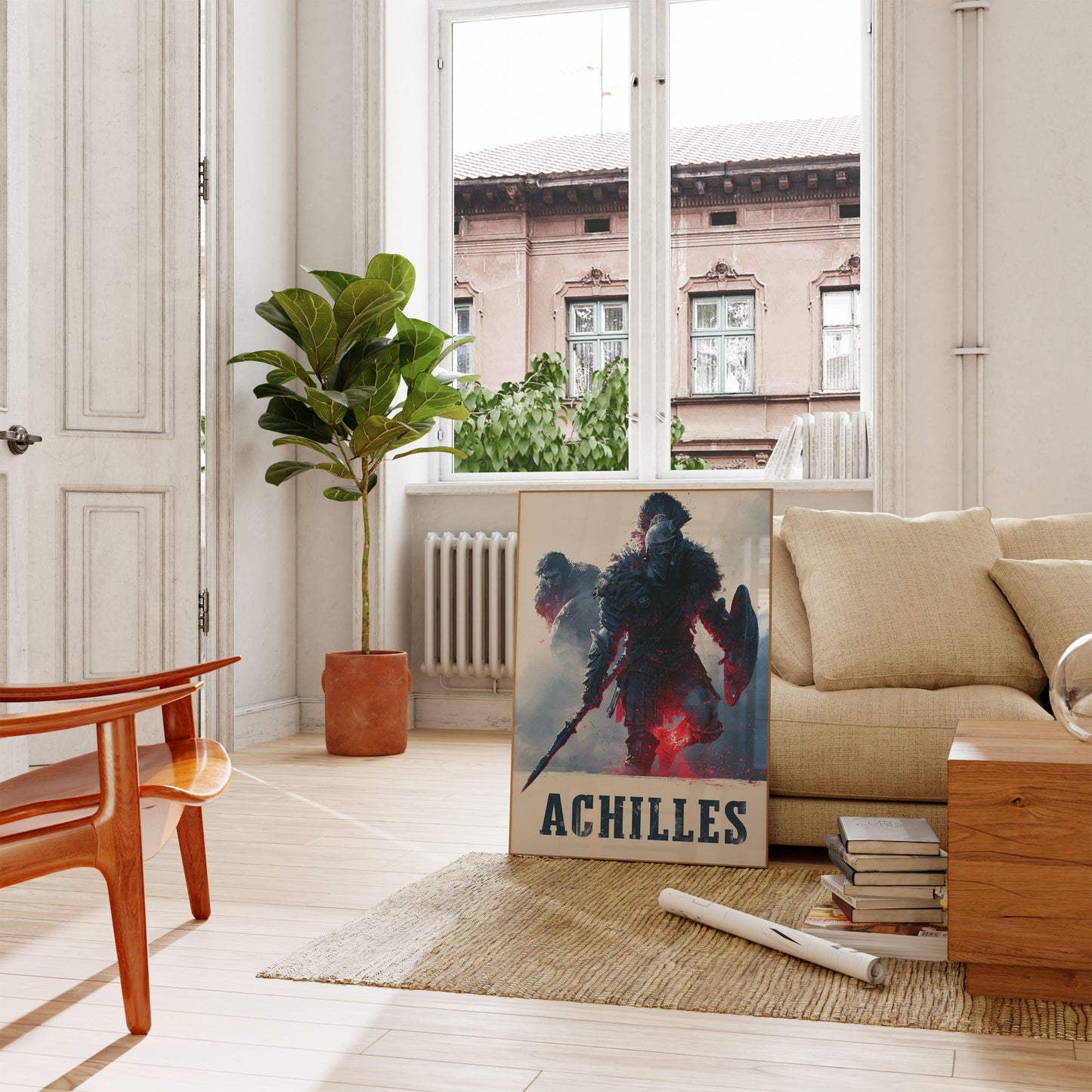 Achilles Warrior Legend Poster