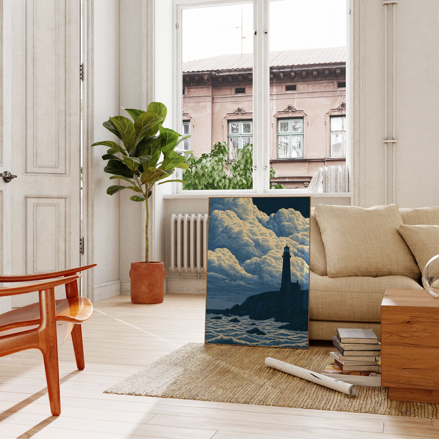 Fyr Skymarkise Plakat
