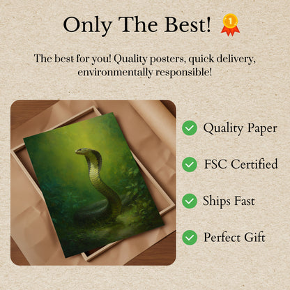 Cobra v džungli Plakát