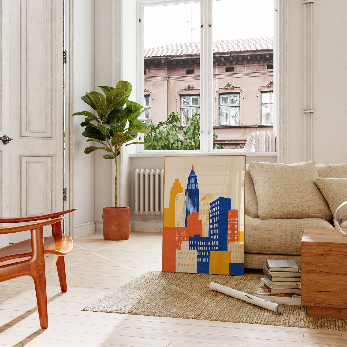 New York City Skyline Poster