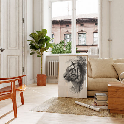 Majestic Tropical Tiger Poster