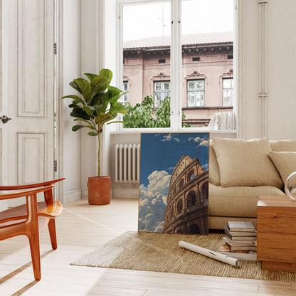 Majestic Colosseum Sky Poster