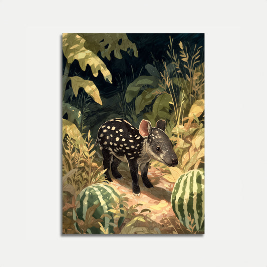 Desert Ocelot i vildmarken affisch