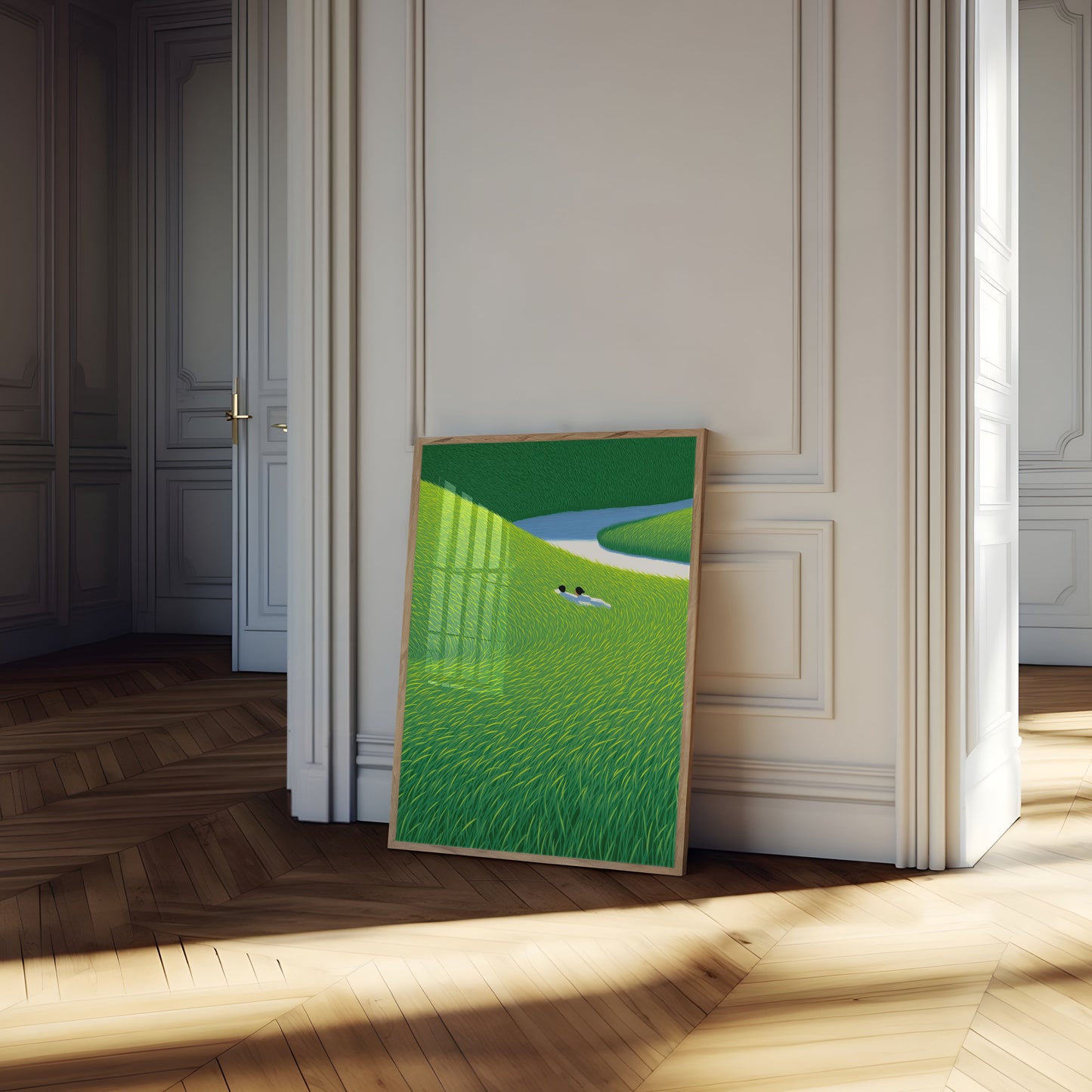 Affiche du Débit de la Rivière Verte