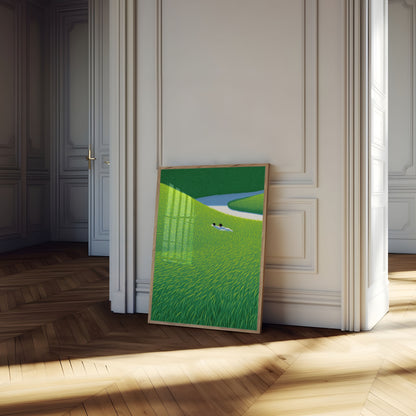 Affiche du Débit de la Rivière Verte