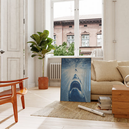 Shark Attack Underwater Poster