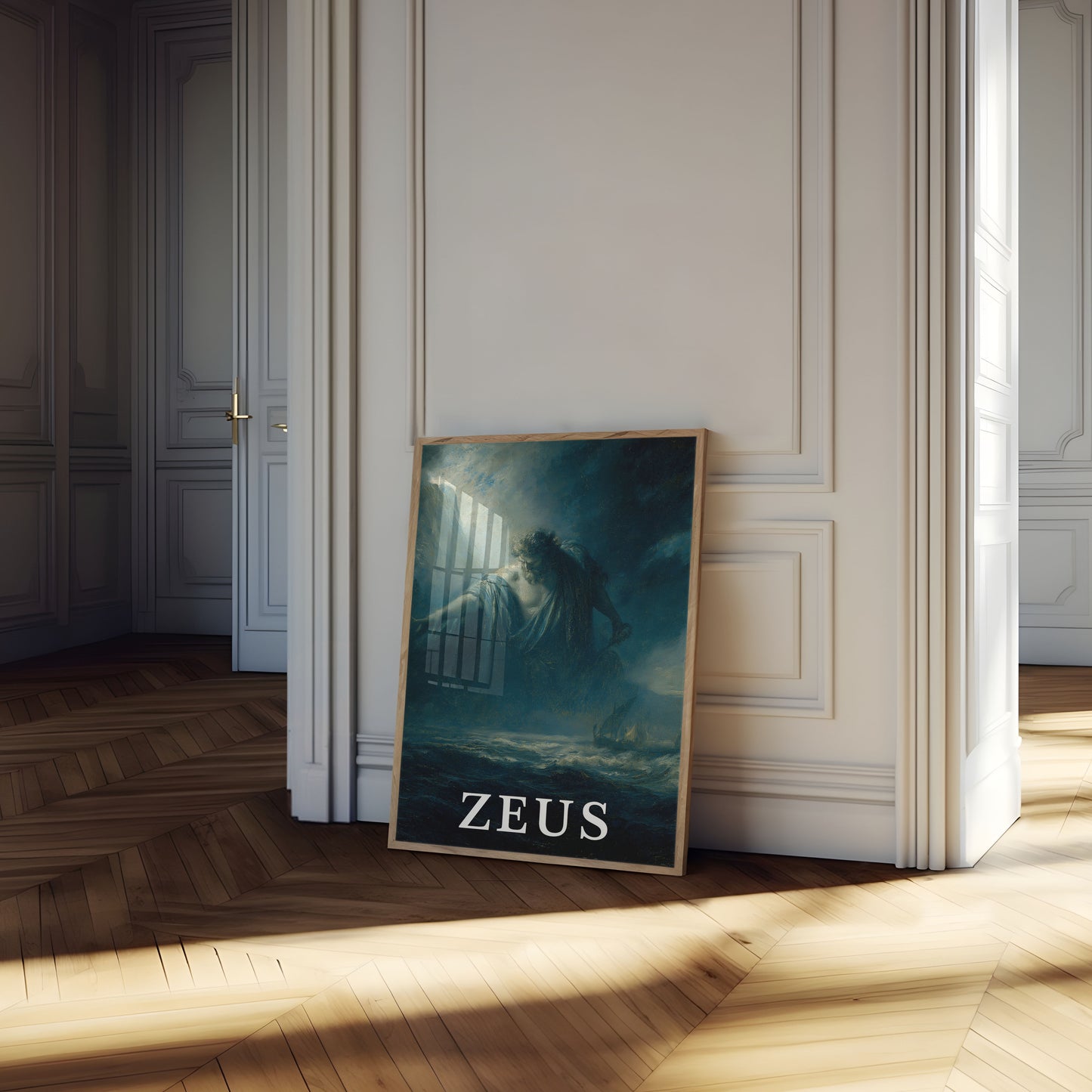 Zeus God of Thunder Poster