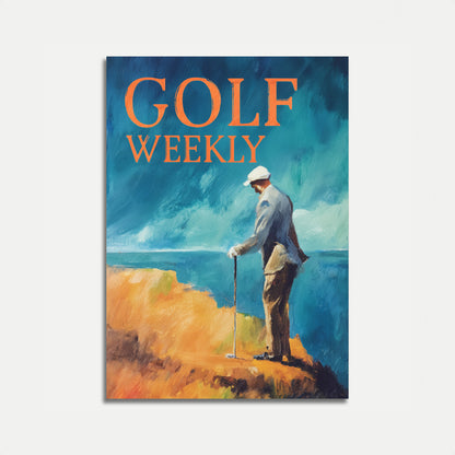 Küsten-Golf-Gelassenheit Poster