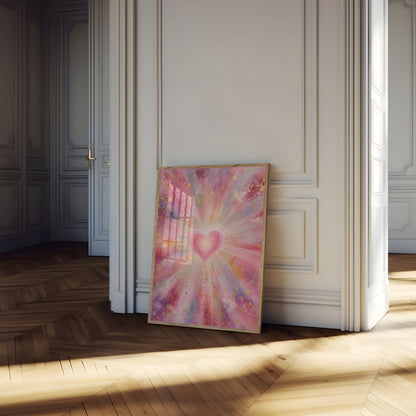 Heart of Love Radiance Poster