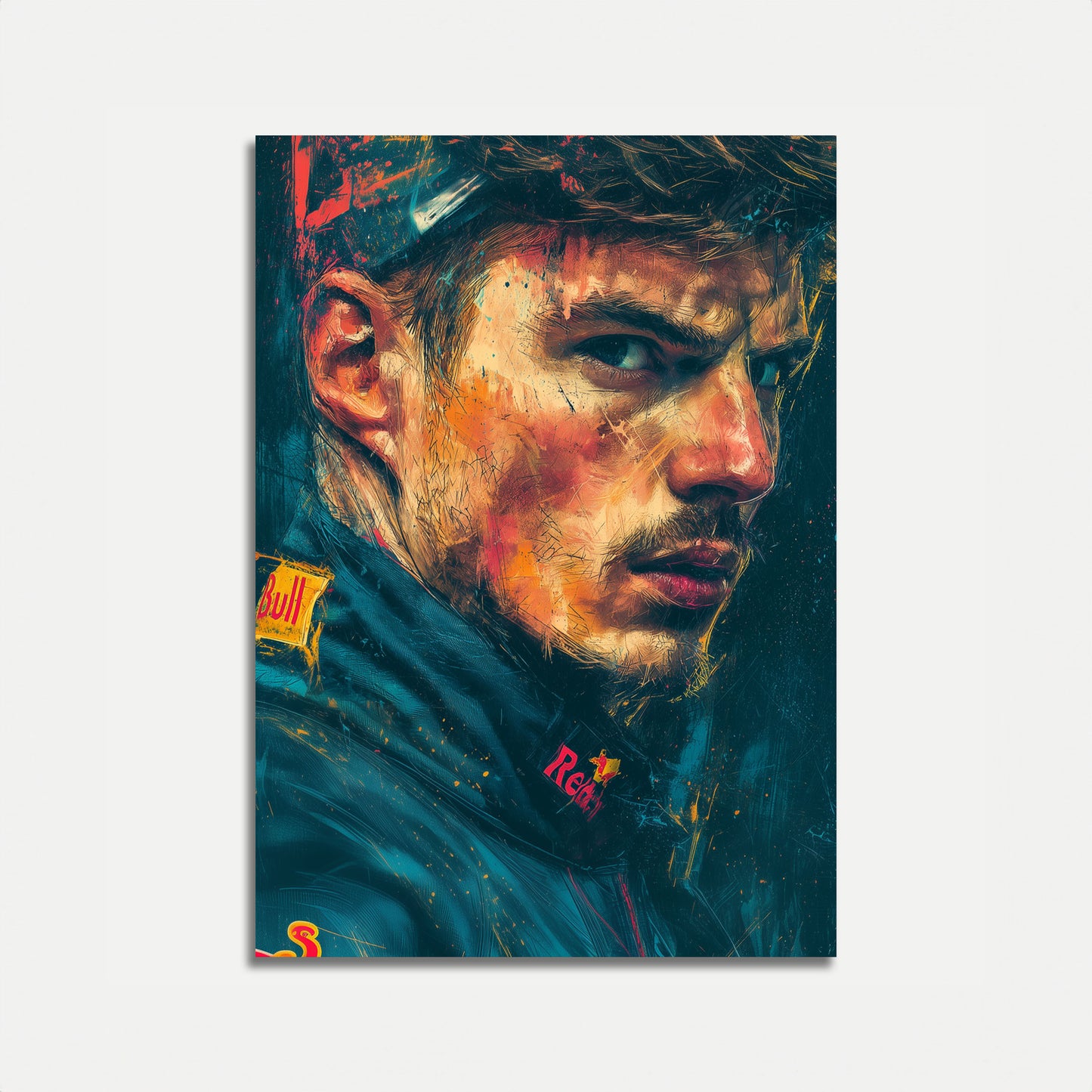 Max Verstappen Racing Legend Poster