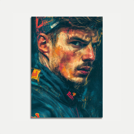 Max Verstappen Racing Legend Poster