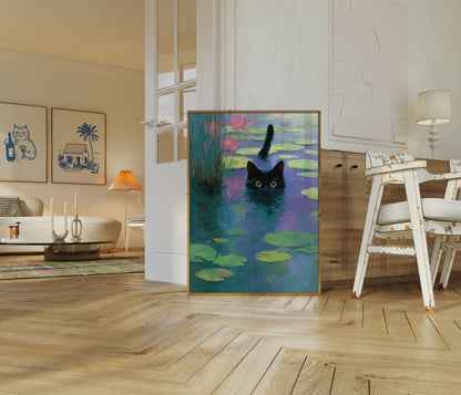 Poster del Laghetto del Gatto Nero