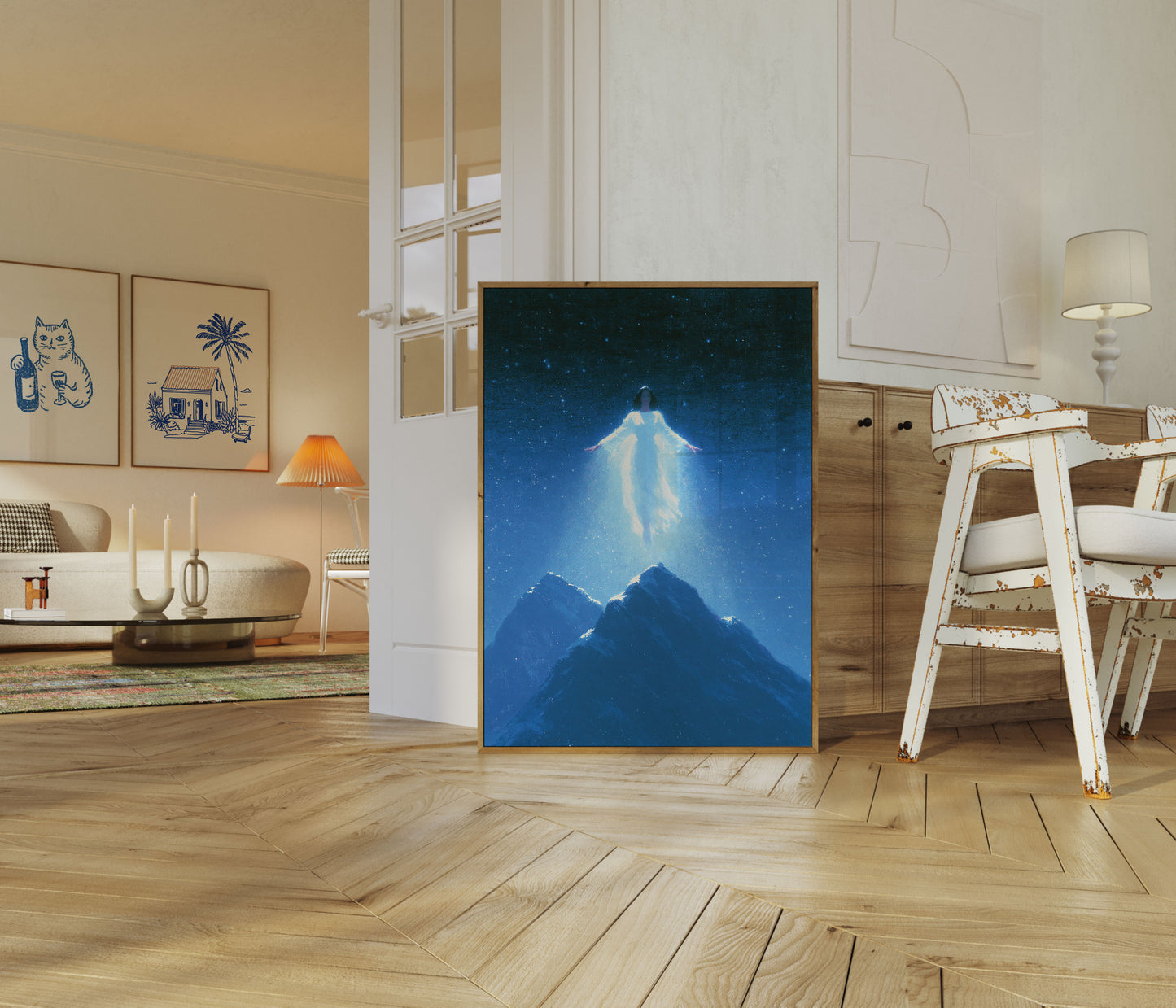 Spiritual Ascension Mountain Poster