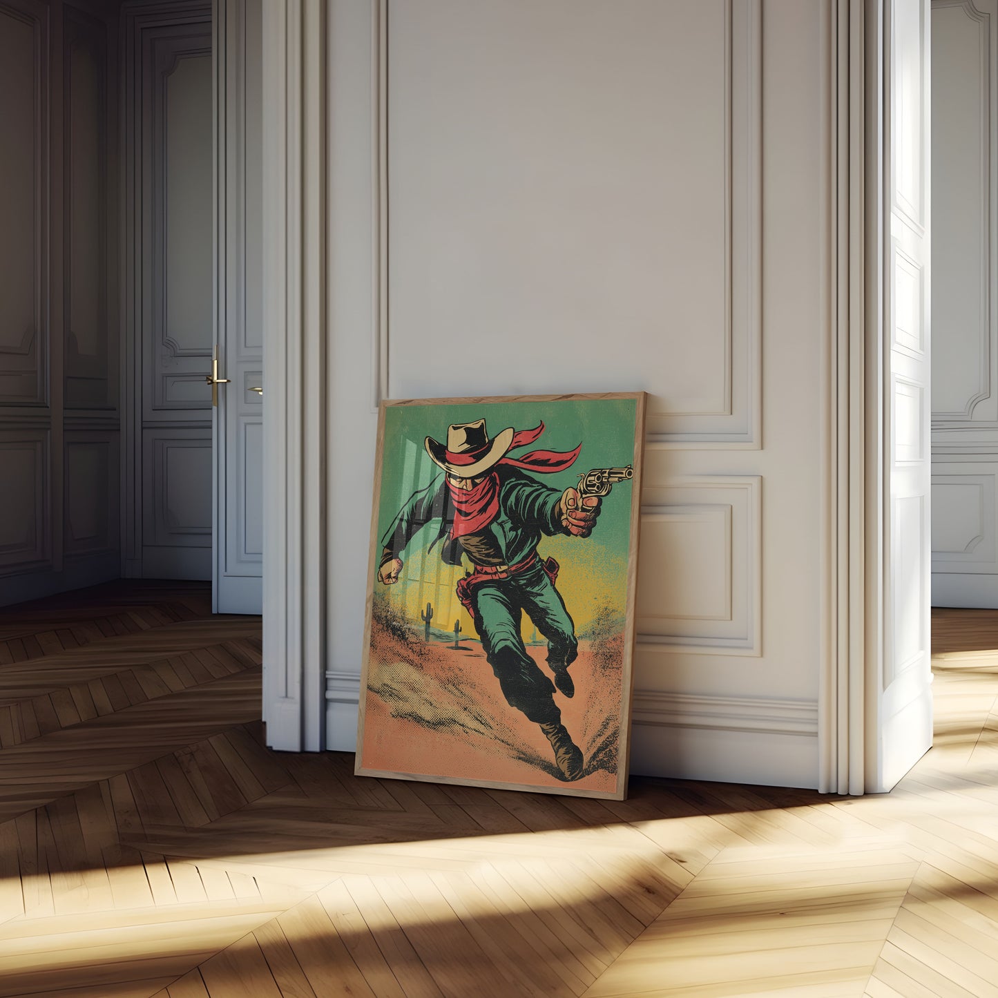 Wild West Gunslinger Poster