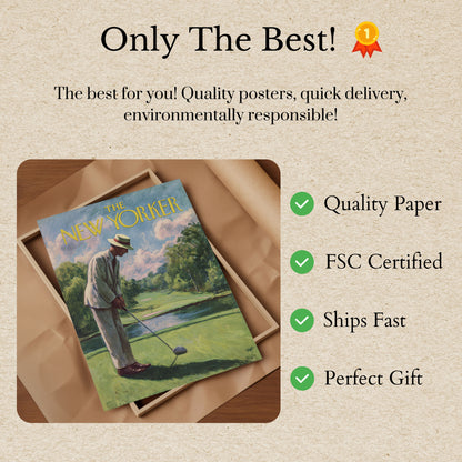 The New Yorker Golf Classic Poster