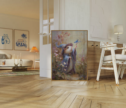 Magische Tovenaar Hamster Fantasie Poster