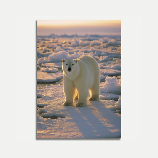 Maestà Artica - Poster dell'Orso Polare