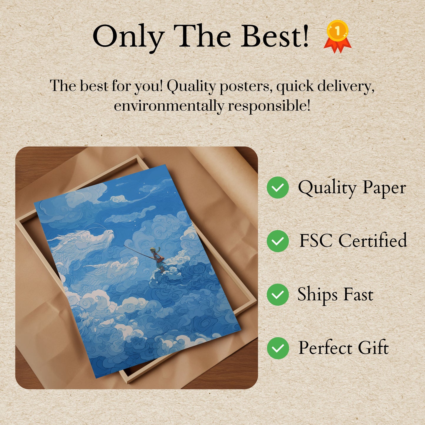 Cloud Dragons Adventure Poster