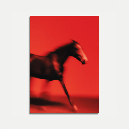 Poster del Cavallo al Galoppo in Movimento